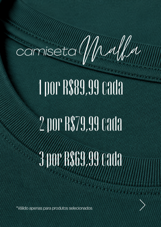 Banner -  Camisa Meia Malha